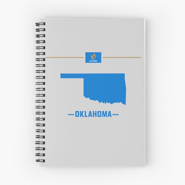 Item preview, Oklahoma State Pride, Classic Blue Silhouette Design designed and sold by mashmosh.