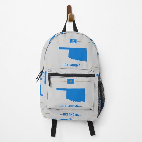 Item preview, Oklahoma State Pride, Classic Blue Silhouette Design designed and sold by mashmosh.