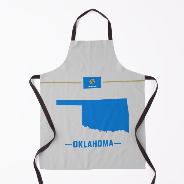 Item preview, Oklahoma State Pride, Classic Blue Silhouette Design designed and sold by mashmosh.