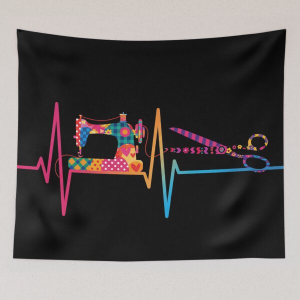 Item preview, Quilter Heartbeat Shirt – Sewing & Quilting Lover Gift designed and sold by Alexis Art Collection.