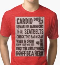The Rules of Zombieland Tri-blend T-Shirt