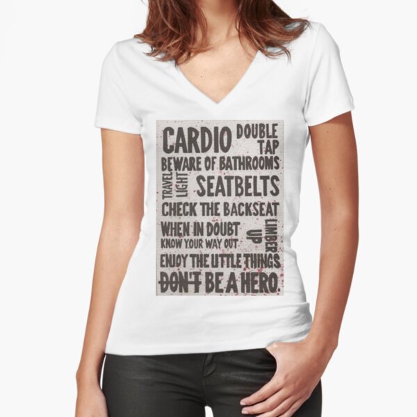 zombieland rules t shirt