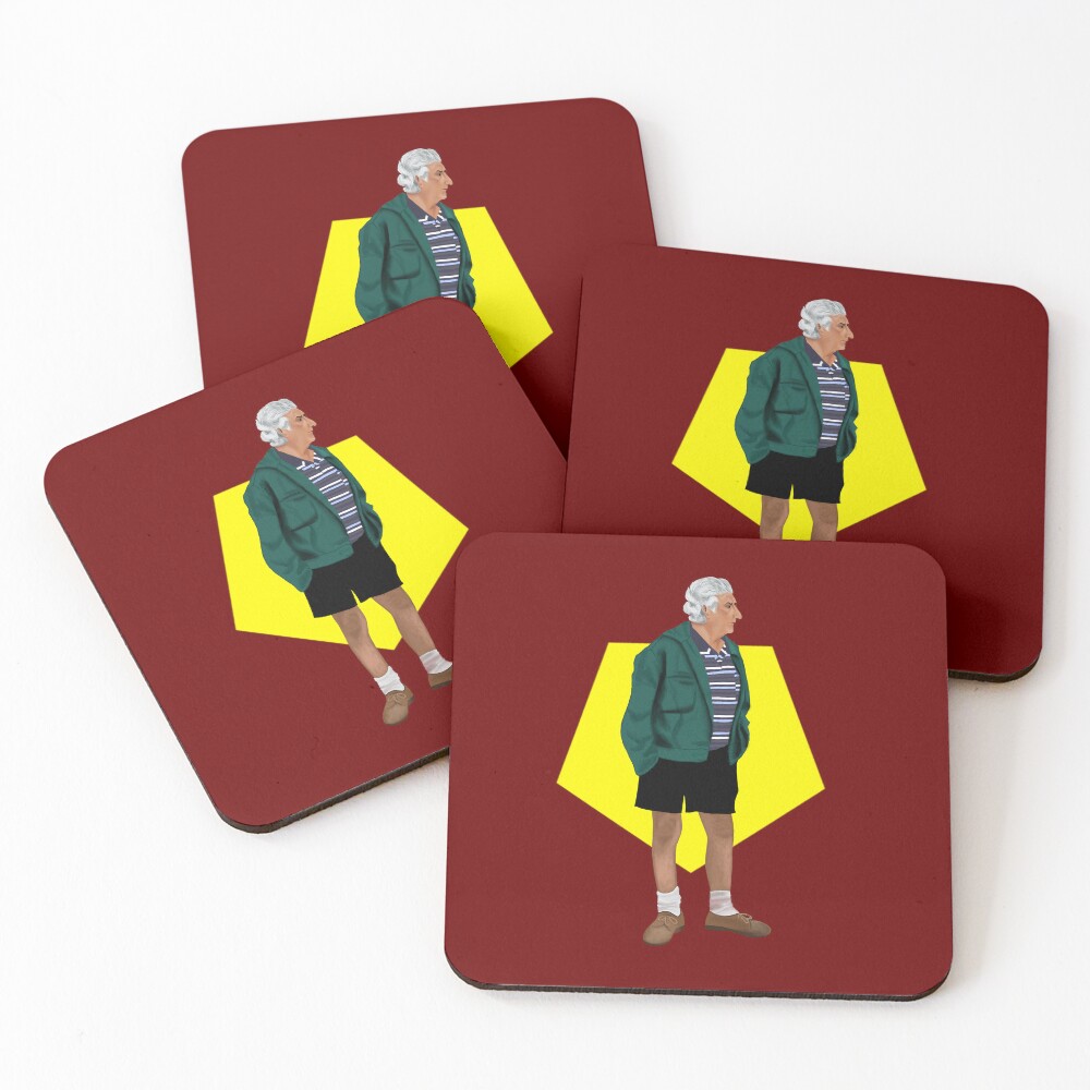 Item preview, Coasters (Set of 4) designed and sold by ROCIODRAMATICA.