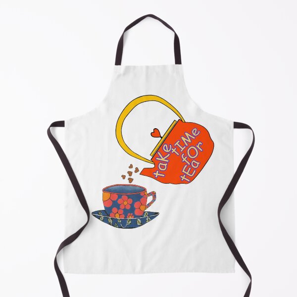 Item preview, Tea Time Tea Cup Tea Pot designed and sold by Sartoris Art.