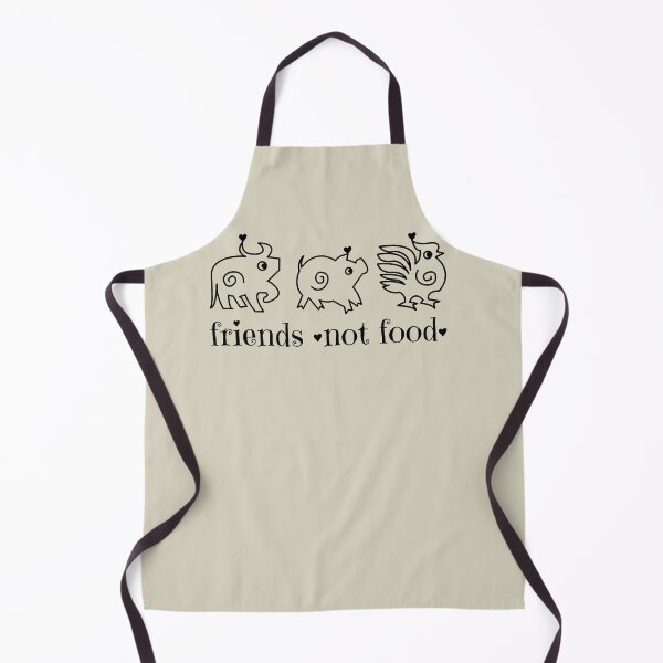 Item preview, Cute Cow Chicken Pig Doodle Friends Not Food designed and sold by TackyTime.