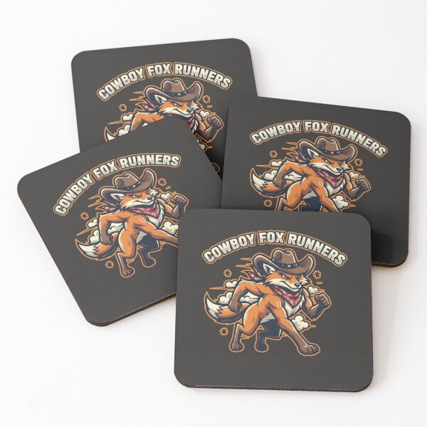 Item preview, COWBOY FOX RUNNERS designed and sold by MilikDesignsPro.