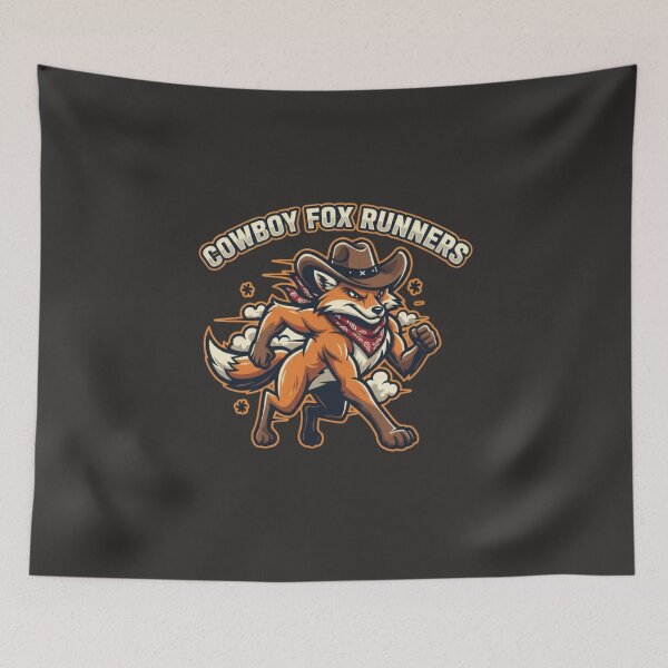 Item preview, COWBOY FOX RUNNERS designed and sold by MilikDesignsPro.