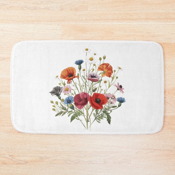 Item preview, Wild by Nature Slavic Soul - Polish Flowers Typography - Minimalist Floral Lettering designed and sold by YvkafromPoland.