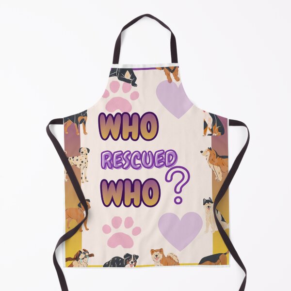 Item preview, Who rescued who? designed and sold by Matty69TeeS.
