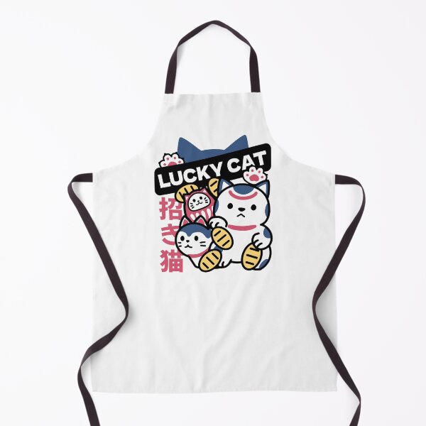 Item preview, Lucky Cat Maneki Neko – Japanese Fortune Cat Design designed and sold by FlinArt.