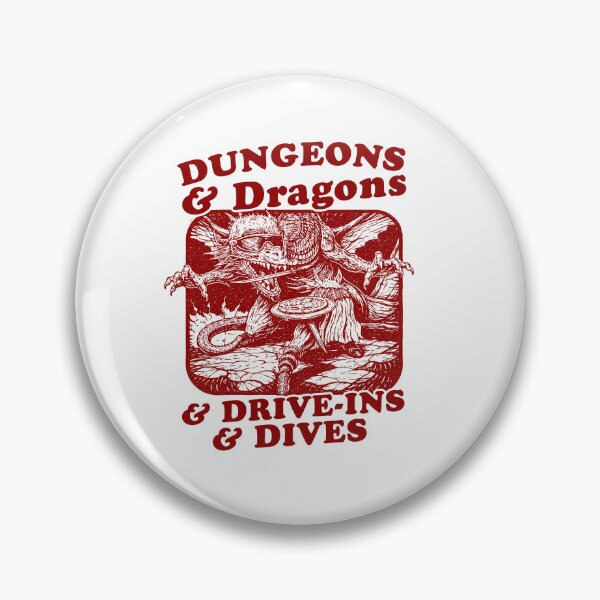 Item preview, Vintage Dungeons & Diners & Dragons & Drive-ins & Dives designed and sold by RandyHaskins.