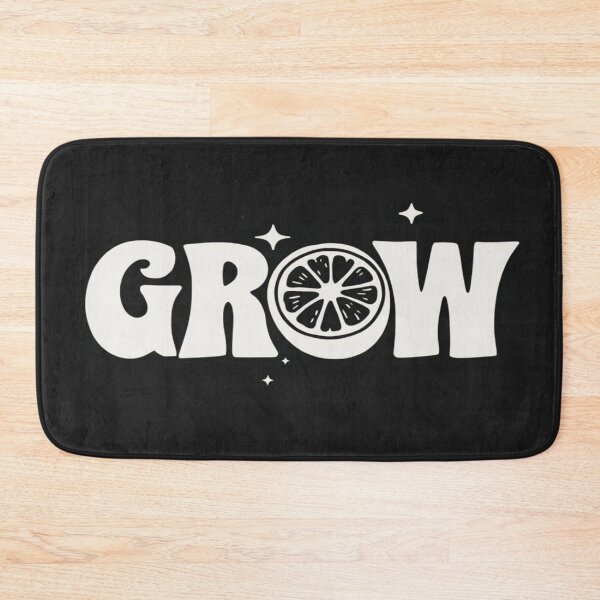Item preview, Bold GROW Typography with Citrus Slice – Motivational Fruit Design for Posters, Tees & Stickers designed and sold by Bright Nest Studio.