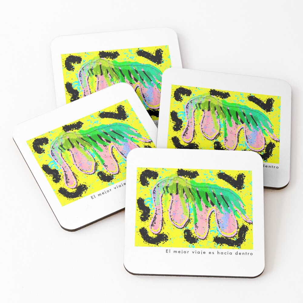 Item preview, Coasters (Set of 4) designed and sold by ROCIODRAMATICA.