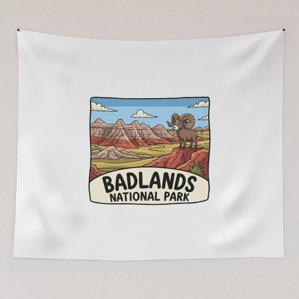 Item preview, Badlands National Park designed and sold by Suukunna.