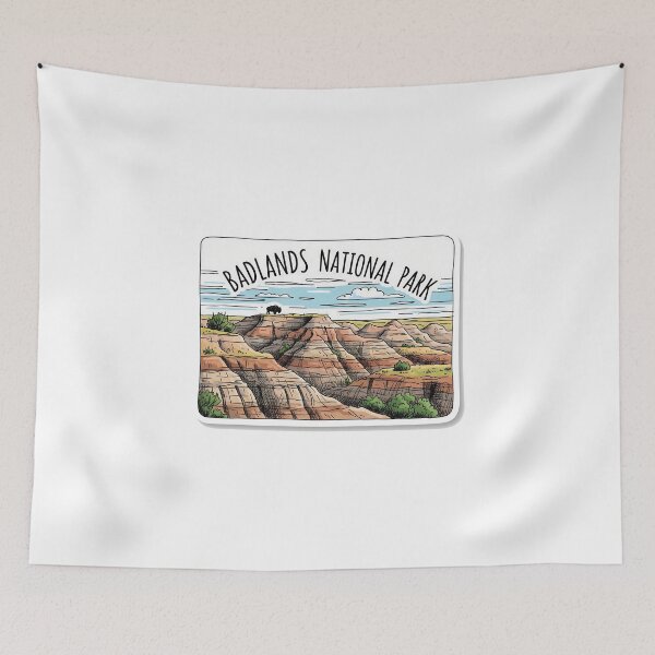 Item preview, Badlands National Park designed and sold by Suukunna.