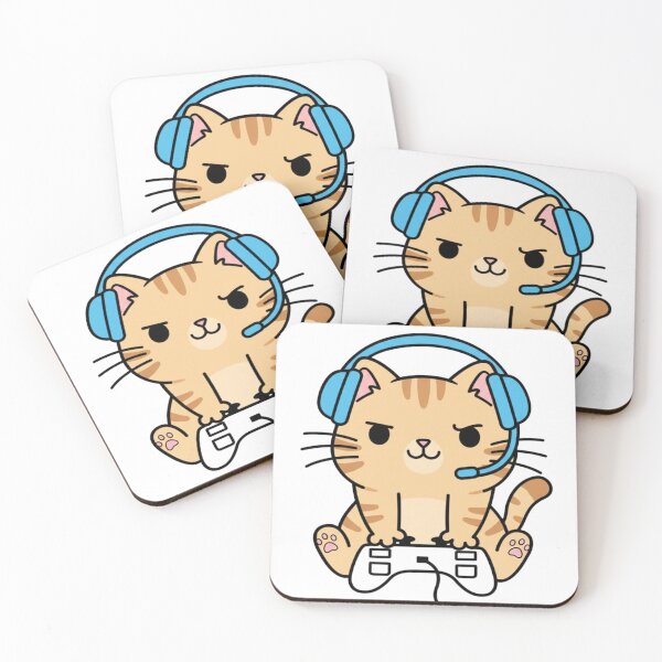 Item preview, Gamer Cat, Funny Cat, Gamer Gifts, Cute Cat, Funny Gamer, Gift For Cat Lover, Gamer Girl designed and sold by DesignDenDo ⭐⭐⭐⭐⭐.
