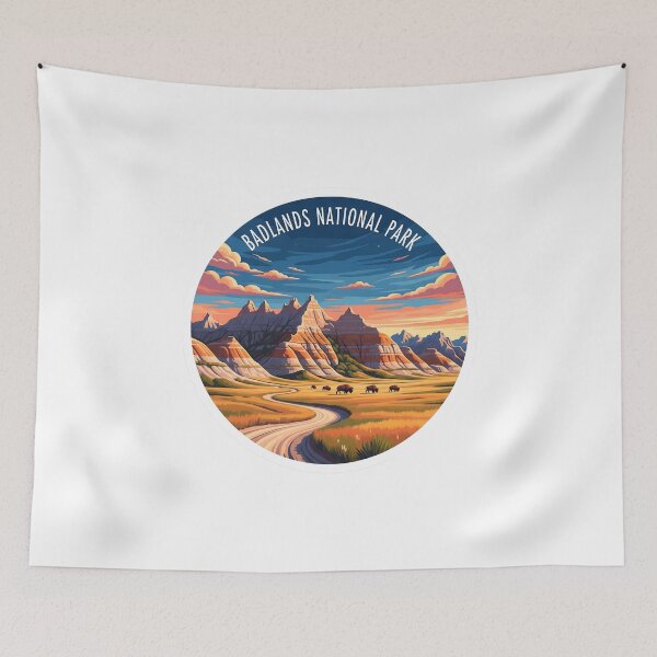 Item preview, Badlands National Park designed and sold by Suukunna.