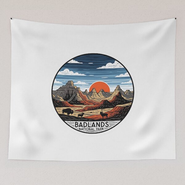 Item preview, Badlands National Park designed and sold by Suukunna.
