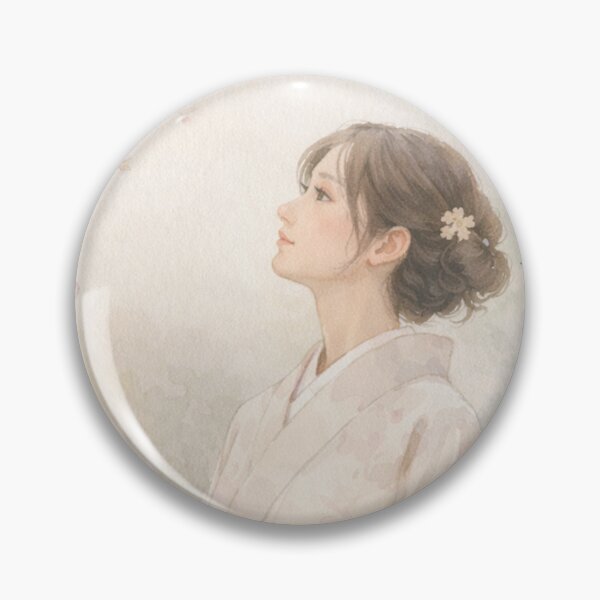 Item preview, Silent Budding — Japanese Spring Watercolor Art (Saishoku-Kenbi AI Art) Vol.05 designed and sold by Yohei-Studio.