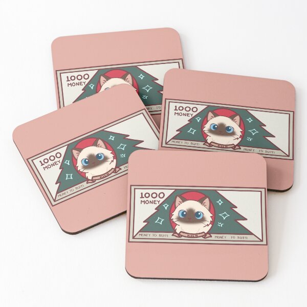 Item preview, Christmas Lucky Cat Money designed and sold by BGMeYou.