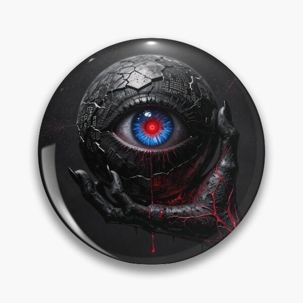 Item preview, Cybernetic Hand Holding a Futuristic Eye designed and sold by Insomnia Art Designs.