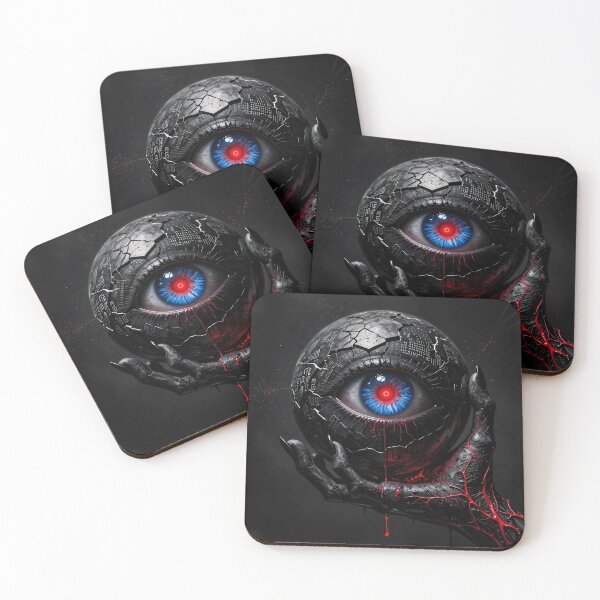 Item preview, Cybernetic Hand Holding a Futuristic Eye designed and sold by Insomnia Art Designs.