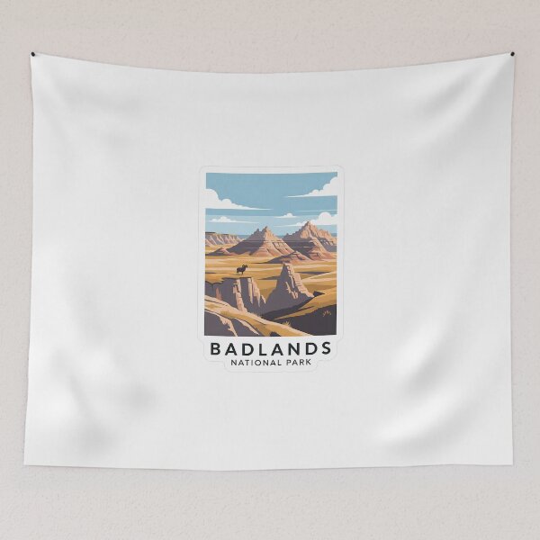 Item preview, Badlands National Park designed and sold by Suukunna.