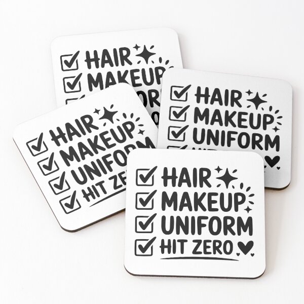 Item preview, Hair Makeup Uniform Hit Zero designed and sold by FloraliteCo.