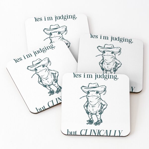 Item preview, Psych Student Funny Mental Health Frog Meme designed and sold by RandyHaskins.
