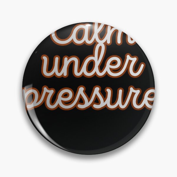 Item preview, Calm under pressure designed and sold by MariusDesign210.