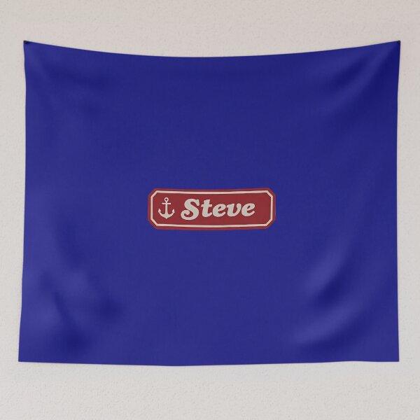 Item preview, Retro Nautical Name Badge Duo – Ice Cream Shop Vibes designed and sold by Grind107.