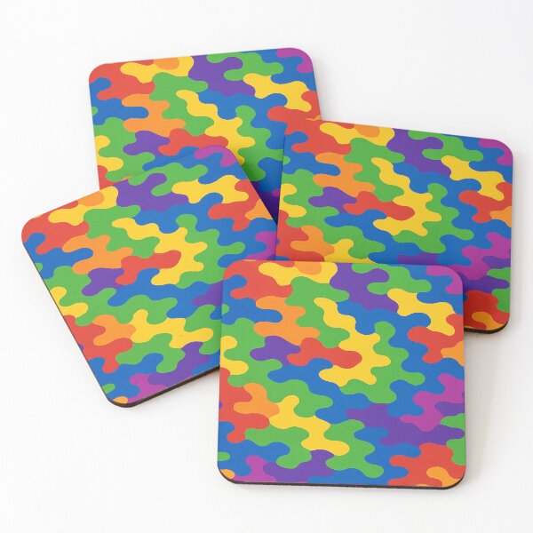 Item preview, Full Spectrum – ✨The Rainbow Pride Camouflage✨ - PRIDE CAMO - DB designed and sold by WheelieGdArt.