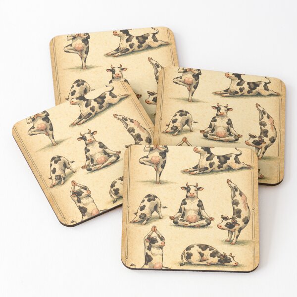 Item preview, Yoga retreat with cows designed and sold by Mauswohn.