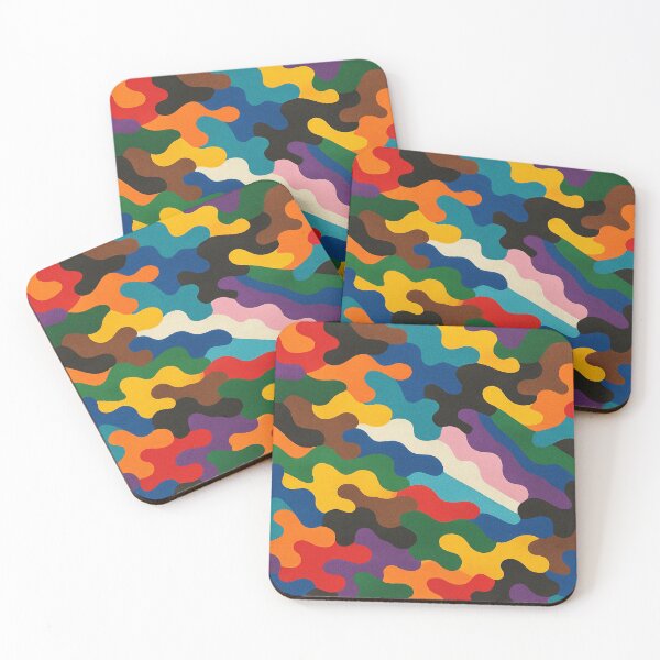 Item preview, All In – ✨The Progress Pride Camouflage✨ - PRIDE CAMO - DB designed and sold by WheelieGdArt.