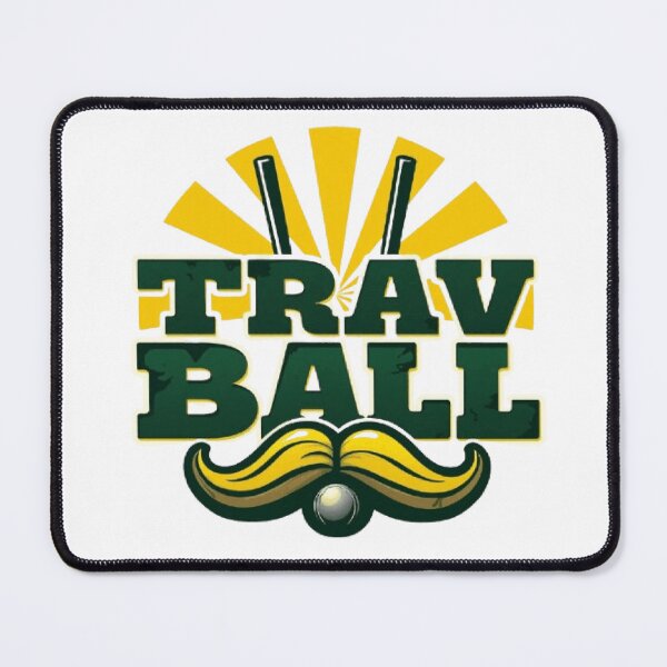 Item preview, TRAVBALL – Man, Myth, Legend | Retro Cricket Bucket Hat | Australia Green & Gold Fanwear designed and sold by Artaprintly.