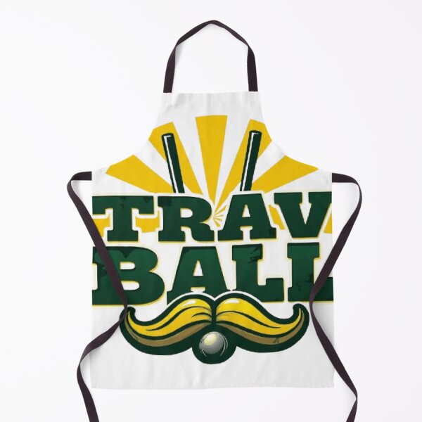 Item preview, TRAVBALL – Man, Myth, Legend | Retro Cricket Bucket Hat | Australia Green & Gold Fanwear designed and sold by Artaprintly.