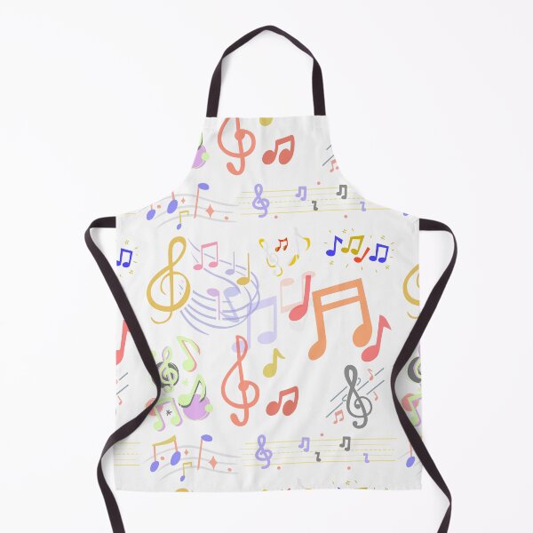 Item preview, Music notes on white background. Various signs of music notes. Colourful music notes background designed and sold by Giree07.