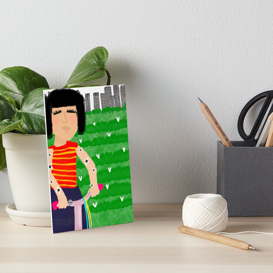Item preview, Art Board Print designed and sold by ROCIODRAMATICA.