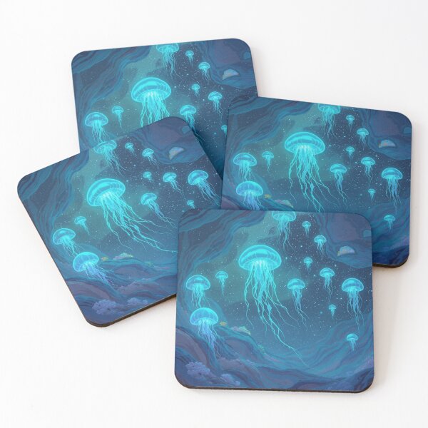 Item preview, Alien Ocean Moon – Life Beyond Earth designed and sold by HappySproutArt.