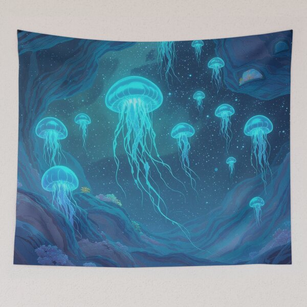Item preview, Alien Ocean Moon – Life Beyond Earth designed and sold by HappySproutArt.