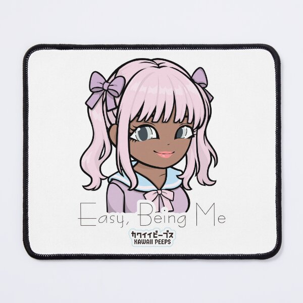 Item preview, Pastel Power Crew Easy Being Me Pastel Kawaii Self Care Design designed and sold by P-L-Sardines.