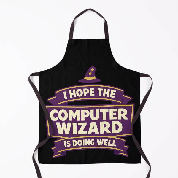 Item preview, I Hope The Computer Wizard Is Doing Well Funny Tech Design designed and sold by TeeTimeTreasure.