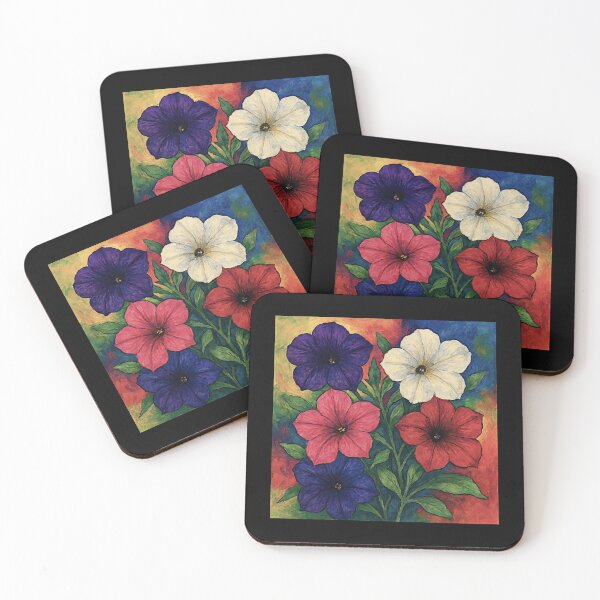 Item preview, Petunia Flowers nu series #1 designed and sold by Helios Be. Lavsh.