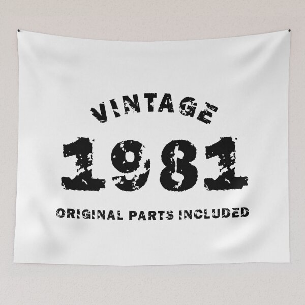 Item preview, Vintage 1981 Original Parts Included, Unique designed and sold by villacreativa.