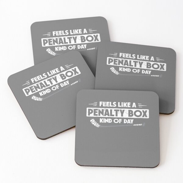 Item preview, Feels Like A Penalty Box Kind of Day Funny Hockey designed and sold by KristineLi.