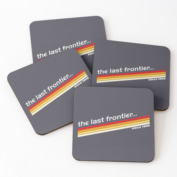 Item preview, Retro Sci‑Fi The Last Frontier Stripe Design – Vintage Space Aesthetic designed and sold by VoglR.
