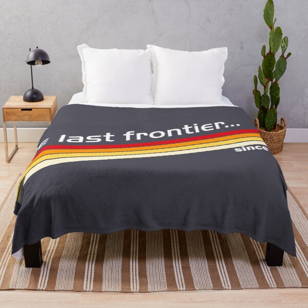 Item preview, Retro Sci‑Fi The Last Frontier Stripe Design – Vintage Space Aesthetic designed and sold by VoglR.