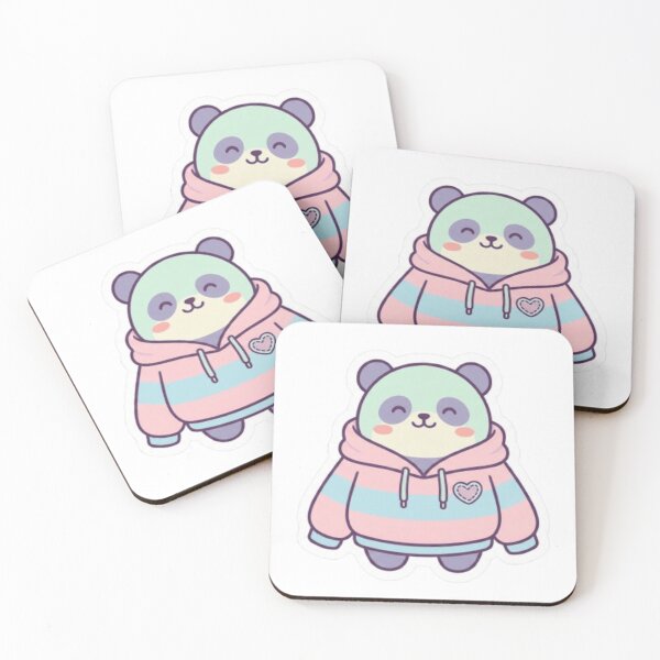 Item preview, Cute Panda in Hoodie | Kawaii Cartoon Panda Sticker & T-Shirt Design designed and sold by Chuahan_Arts.