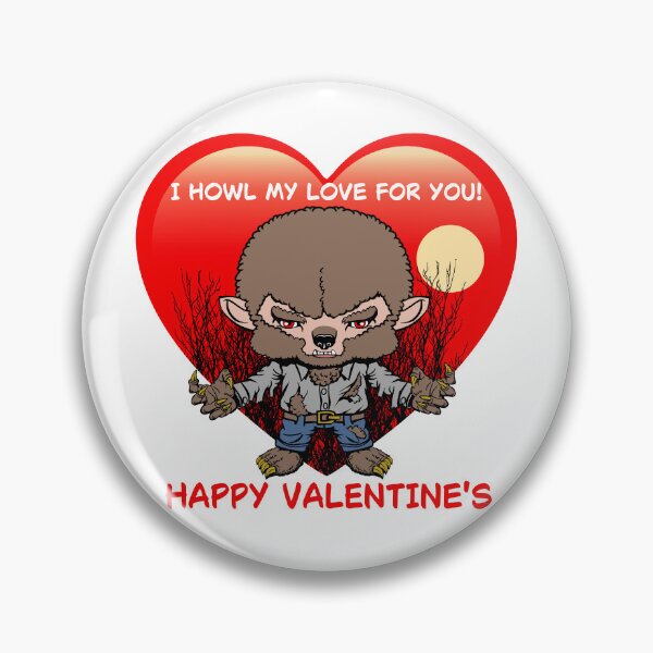 Item preview, Wolfman Valentine designed and sold by 3-Beans-Art.