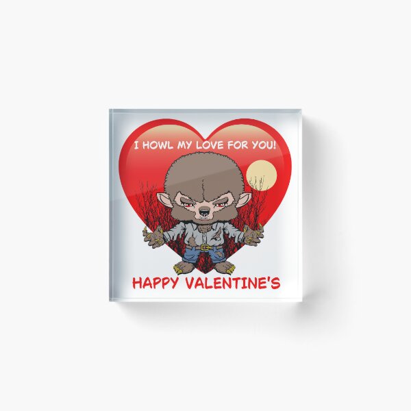Item preview, Wolfman Valentine designed and sold by 3-Beans-Art.